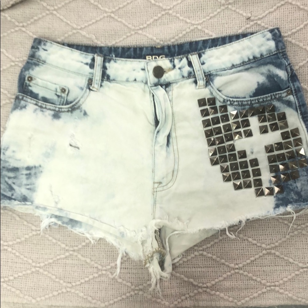 BDG high rise edgy shorts